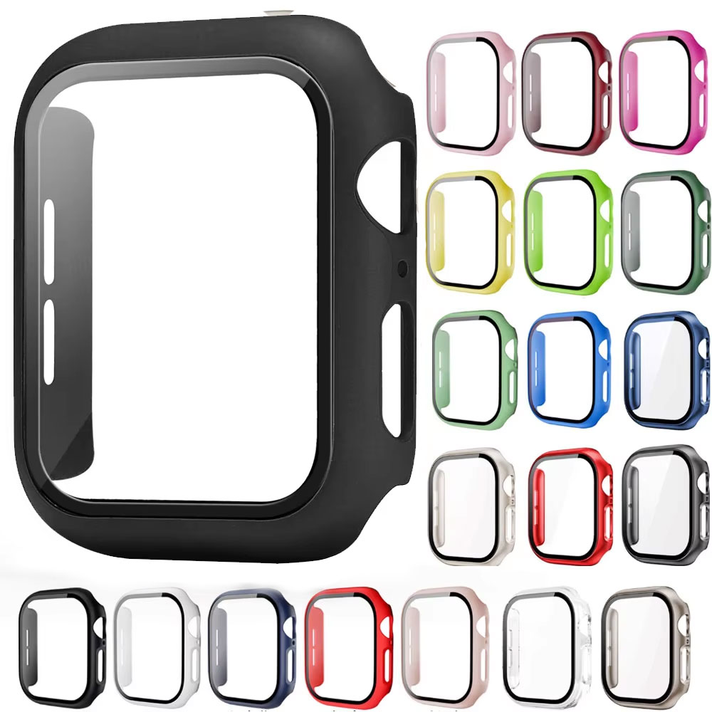 Smartwatch Case - Penutup Casing Pelindung Layar Kaca Tempered
