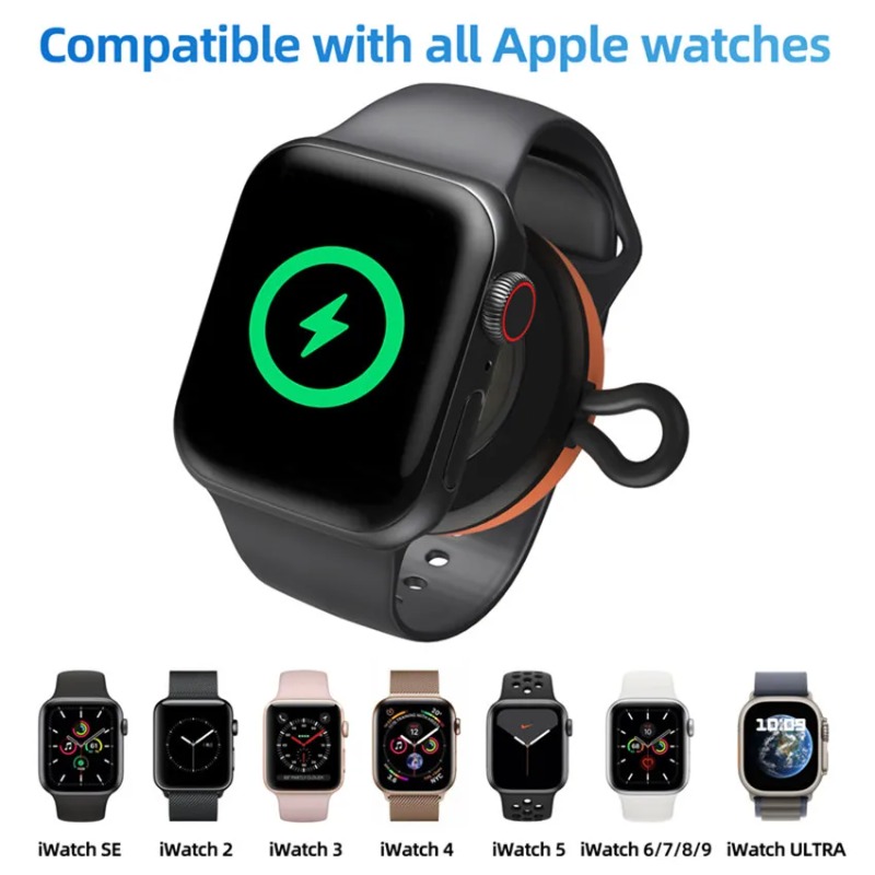 Apple Smartwatch Accessories - Pengisi Daya Nirkabel Mini Tipe C