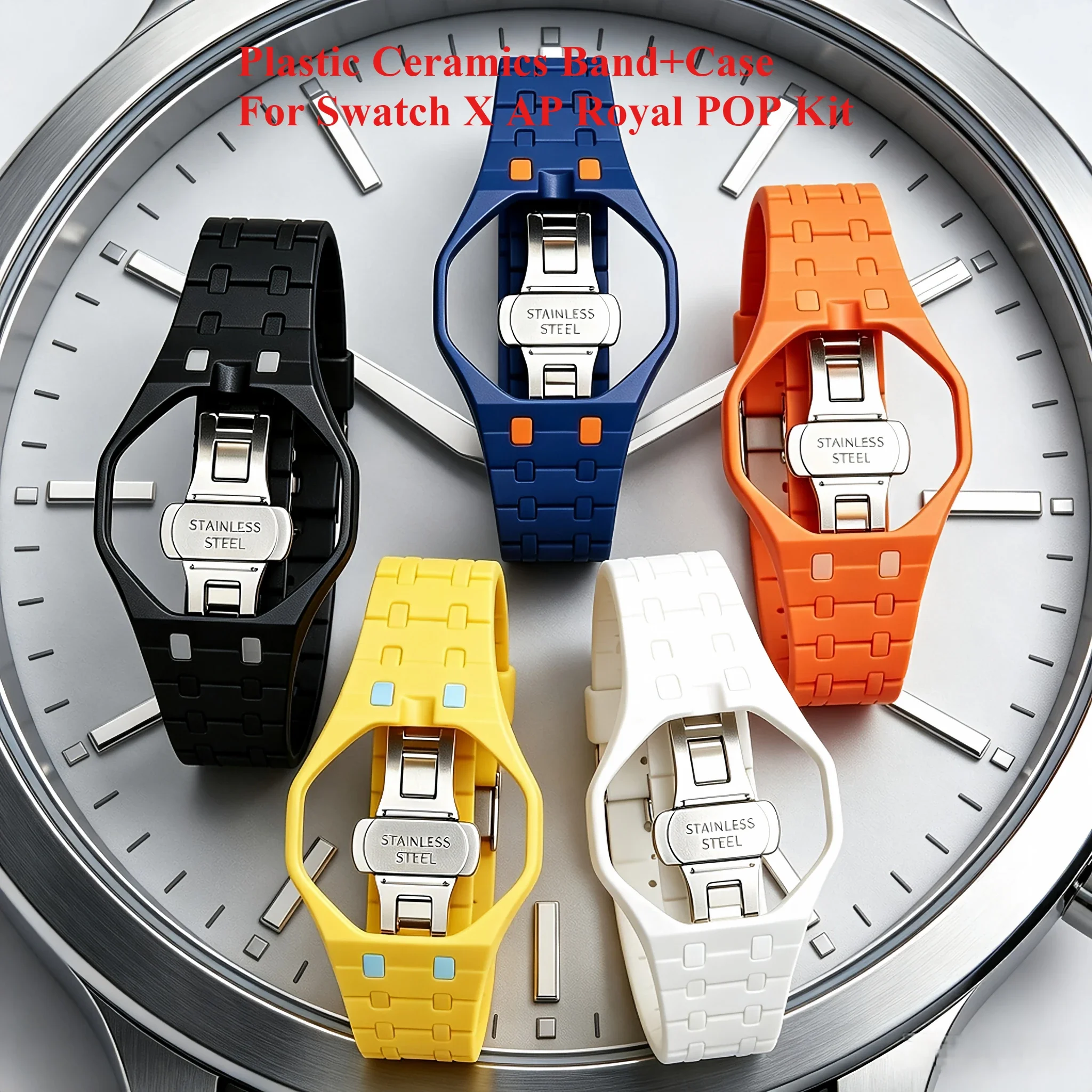 Smartwatch Case - Kit Modifikasi Mewah untuk Swatch X
