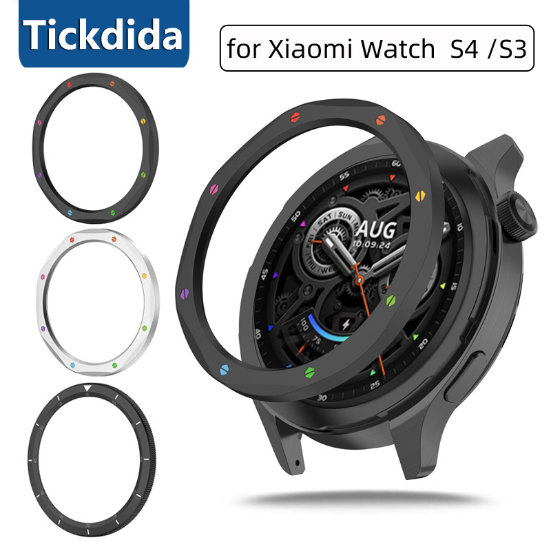 Xiaomi Smartwatch S4 Accessories - Casing cincin Bezel logam untuk jam