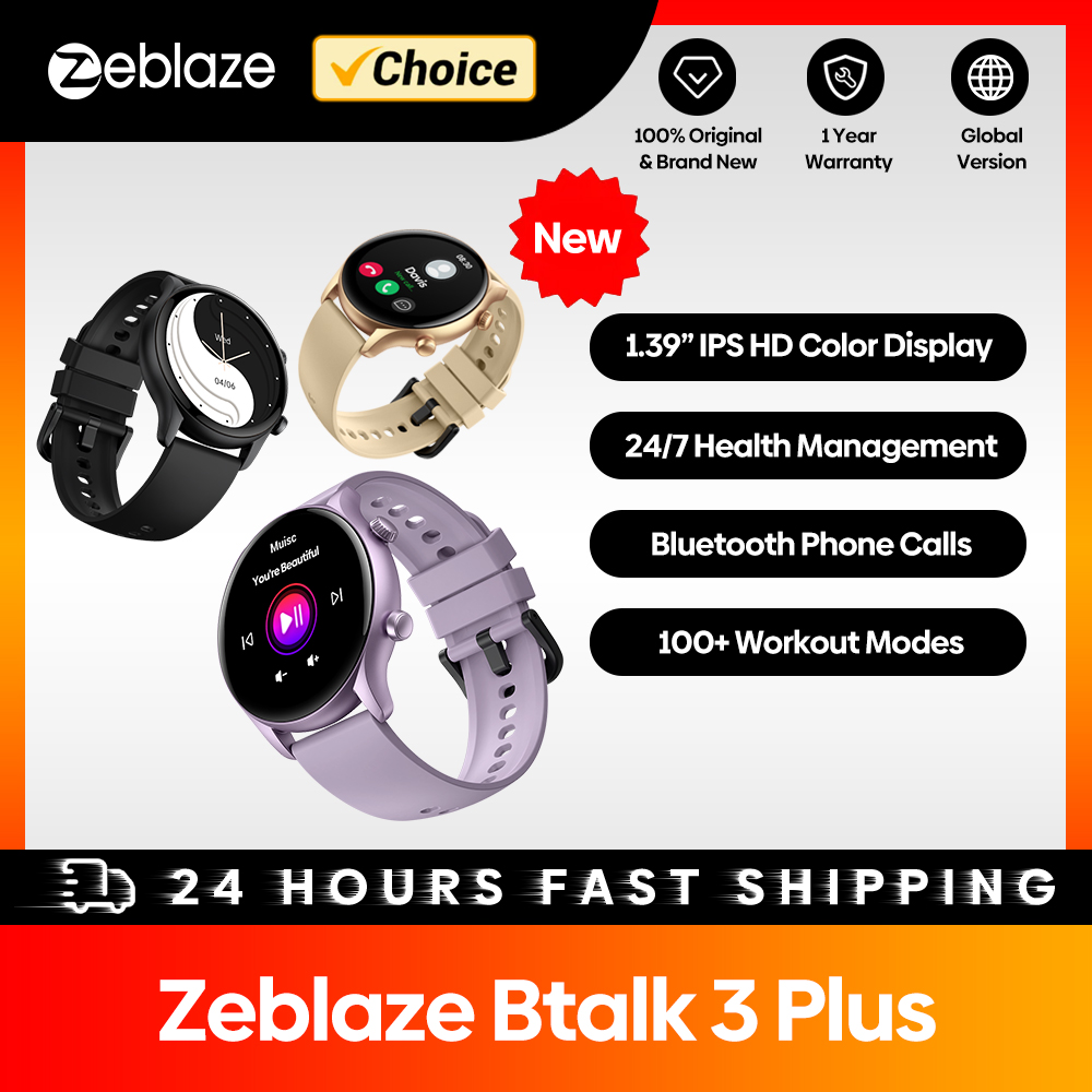 Smartwatch X12 - Zeblaze Btalk 3 Plus jam tangan