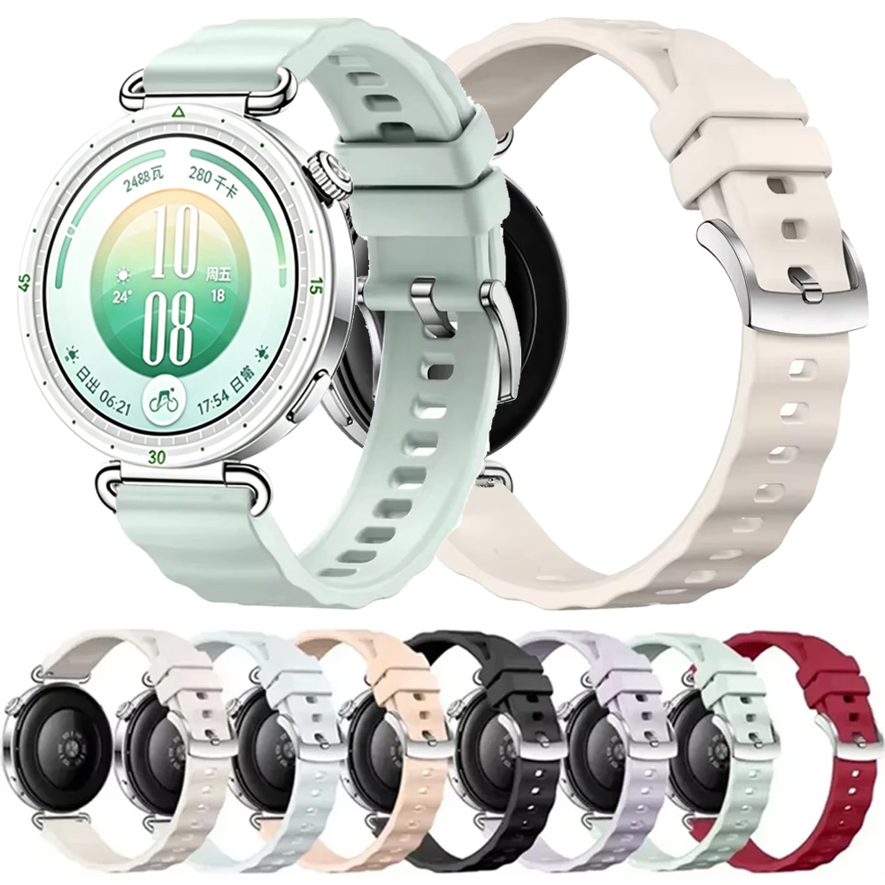Smartwatch X2 - Tali Silikon Gelombang 18mm Untuk Huawei