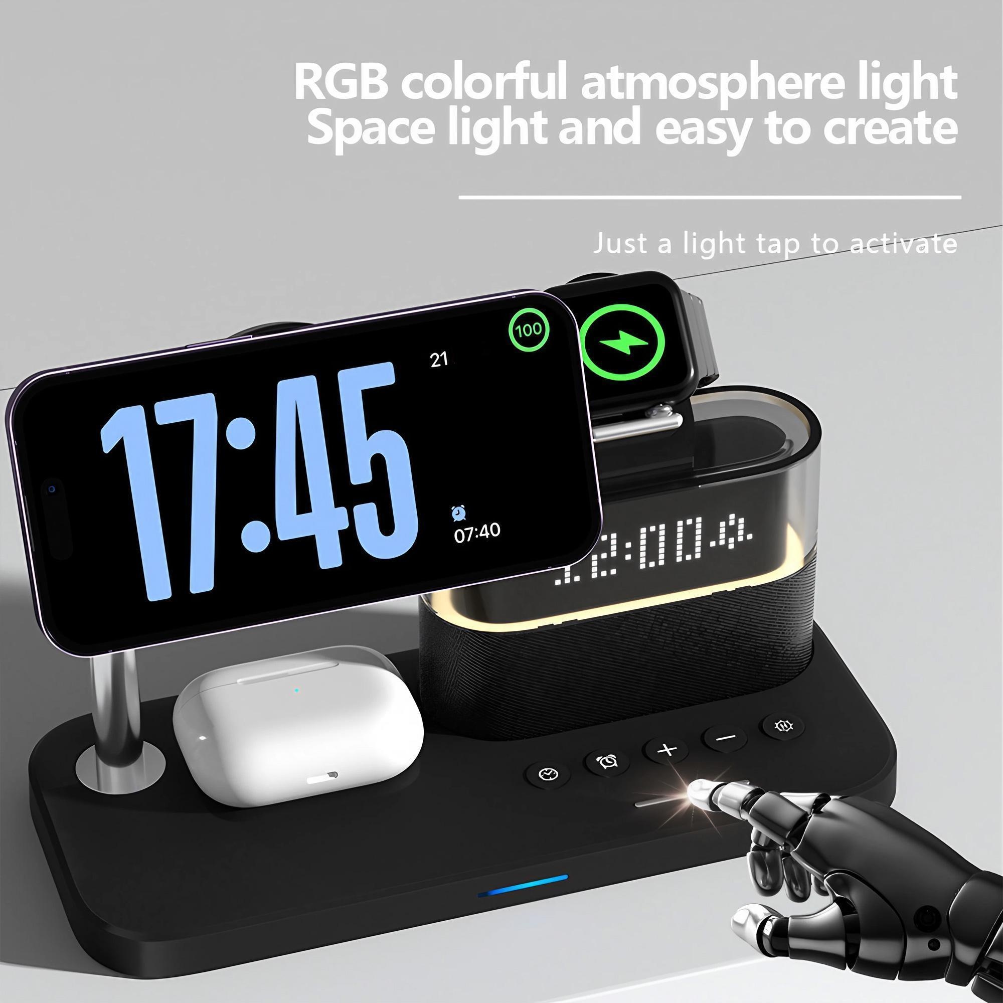 Stasiun Pengisian Daya Nirkabe - Smartwatch Ac ulasan dan harga