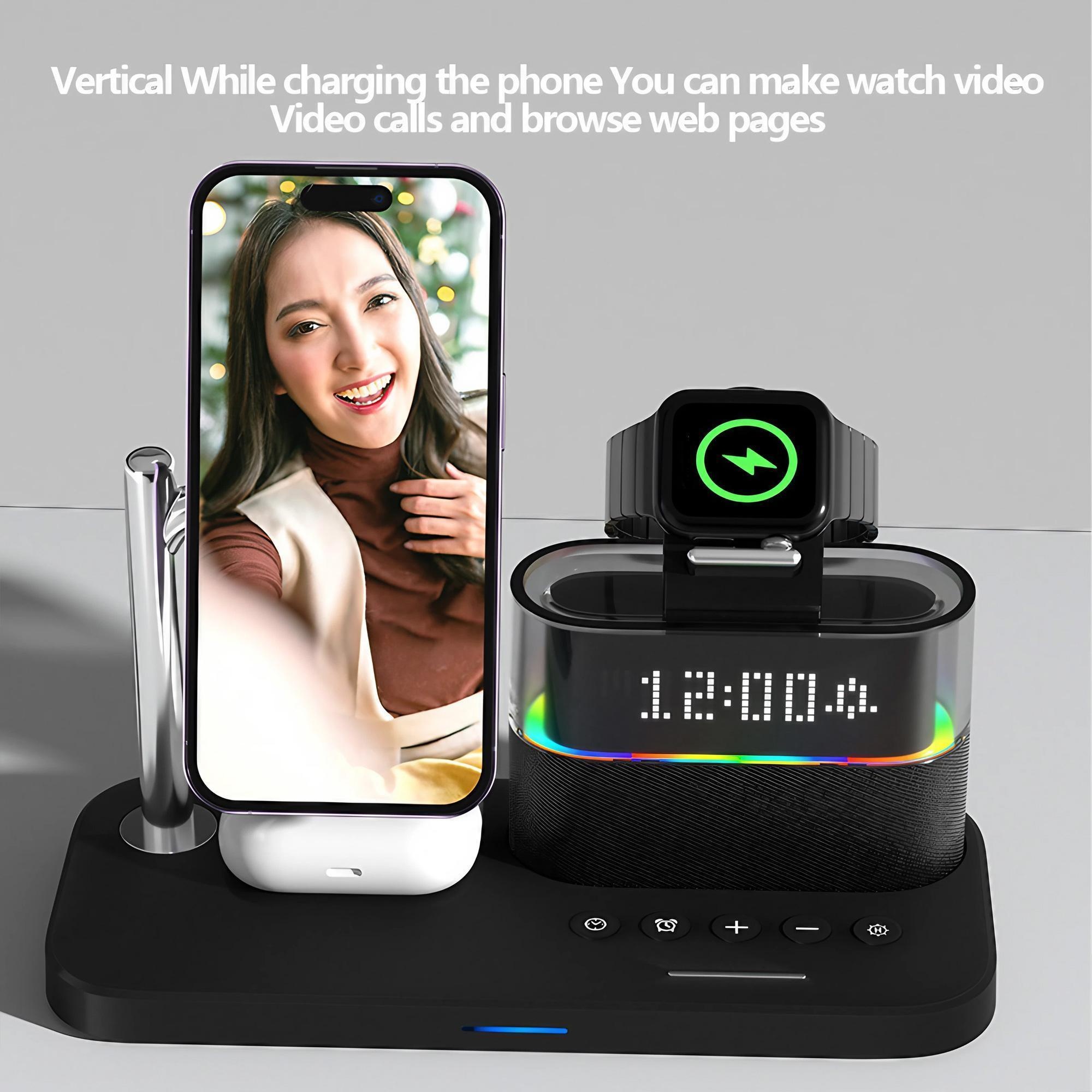 Stasiun Pengisian Daya Nirkabe - Smartwatch Ac ulasan dan harga