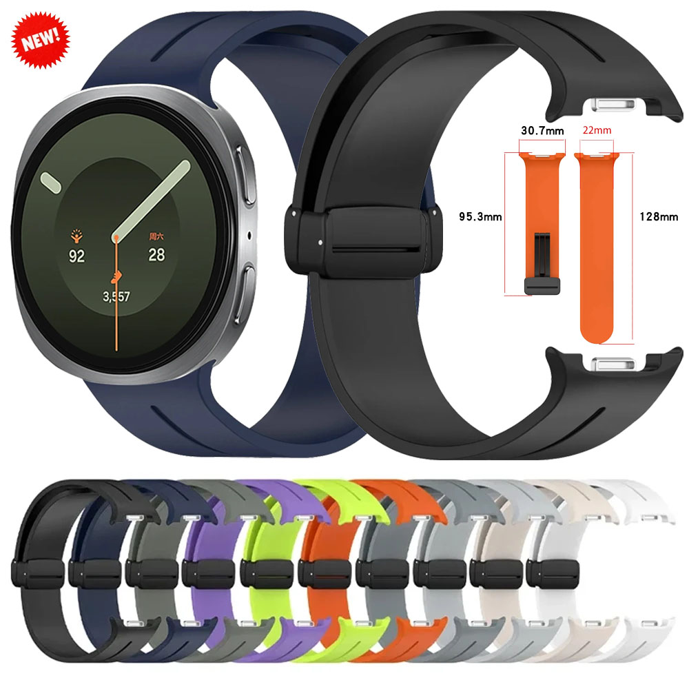 Sabuk Silikon dengan Gesper Ma - Samsung Smartwatch Ultra Accessories ulasan dan harga
