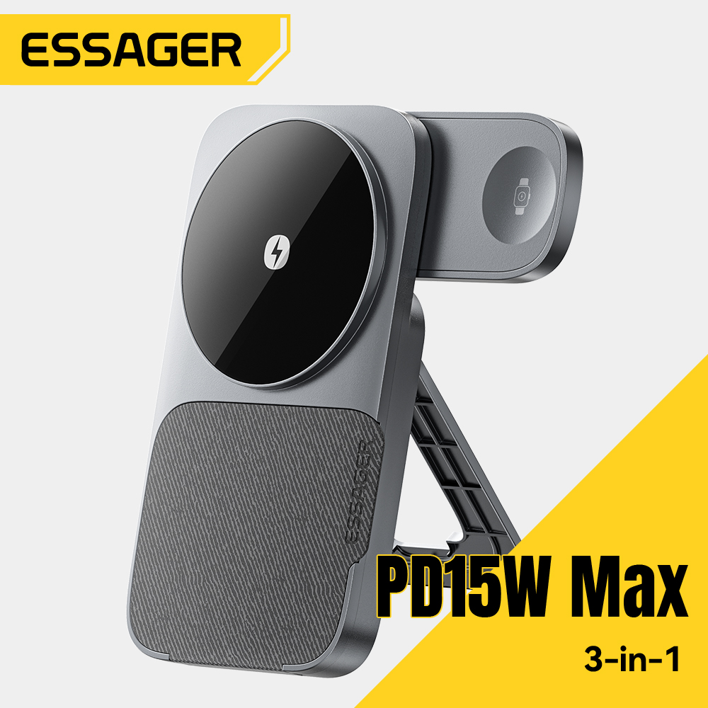 Essager 3-in-1 Pengisi Daya Ni - Smartwatch Ac ulasan dan harga