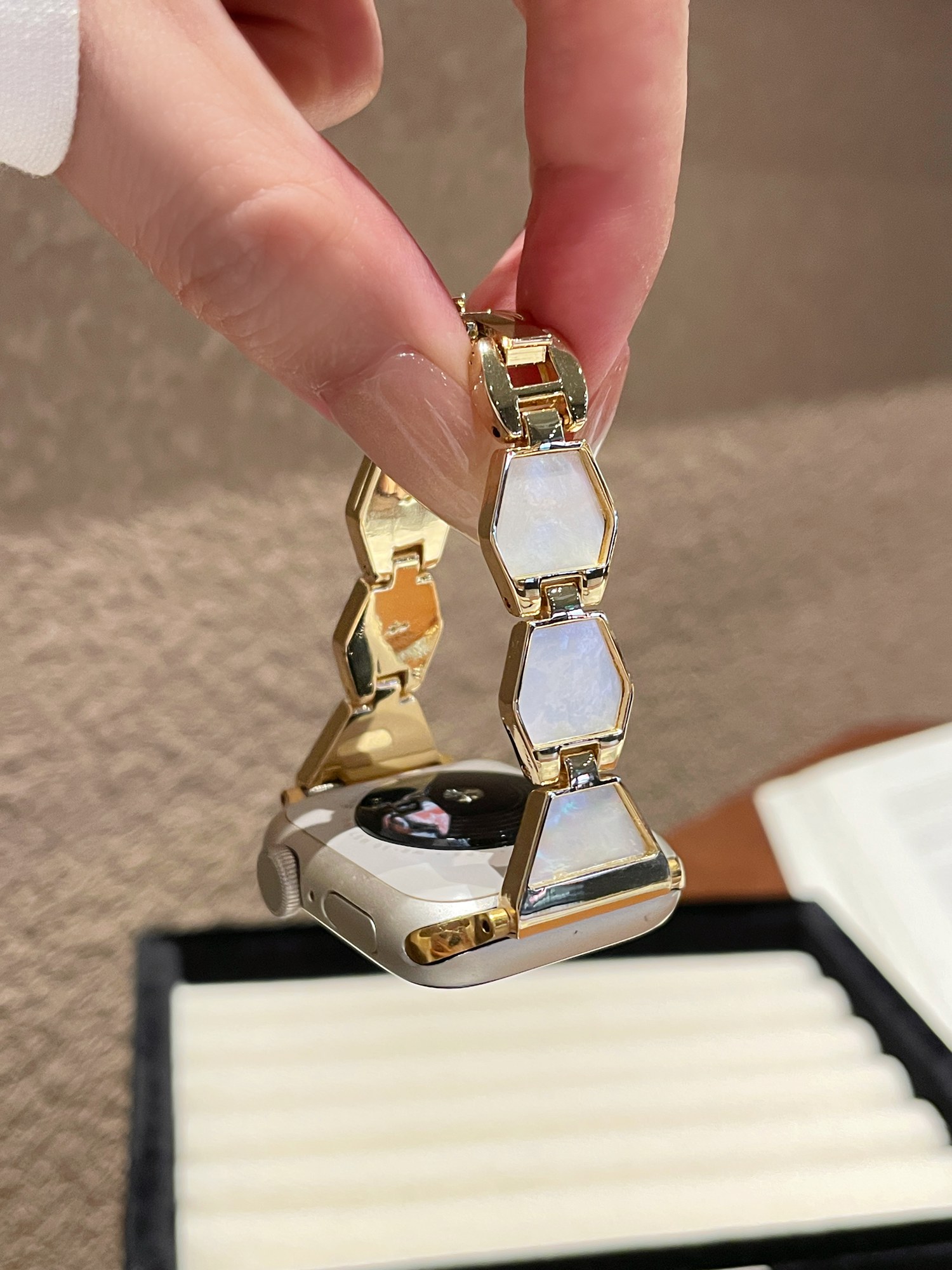 Tali logam berbentuk modis unt - Apple Smartwatch Accessories ulasan dan harga