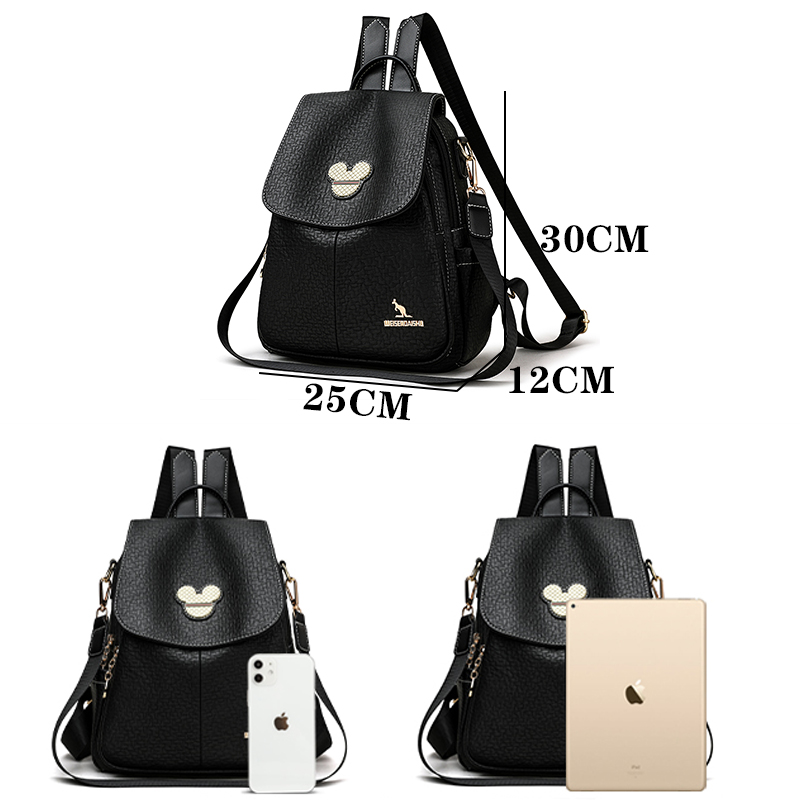 Tas Ransel Perjalanan Mewah 20 - Leather Classic Strap ulasan dan harga