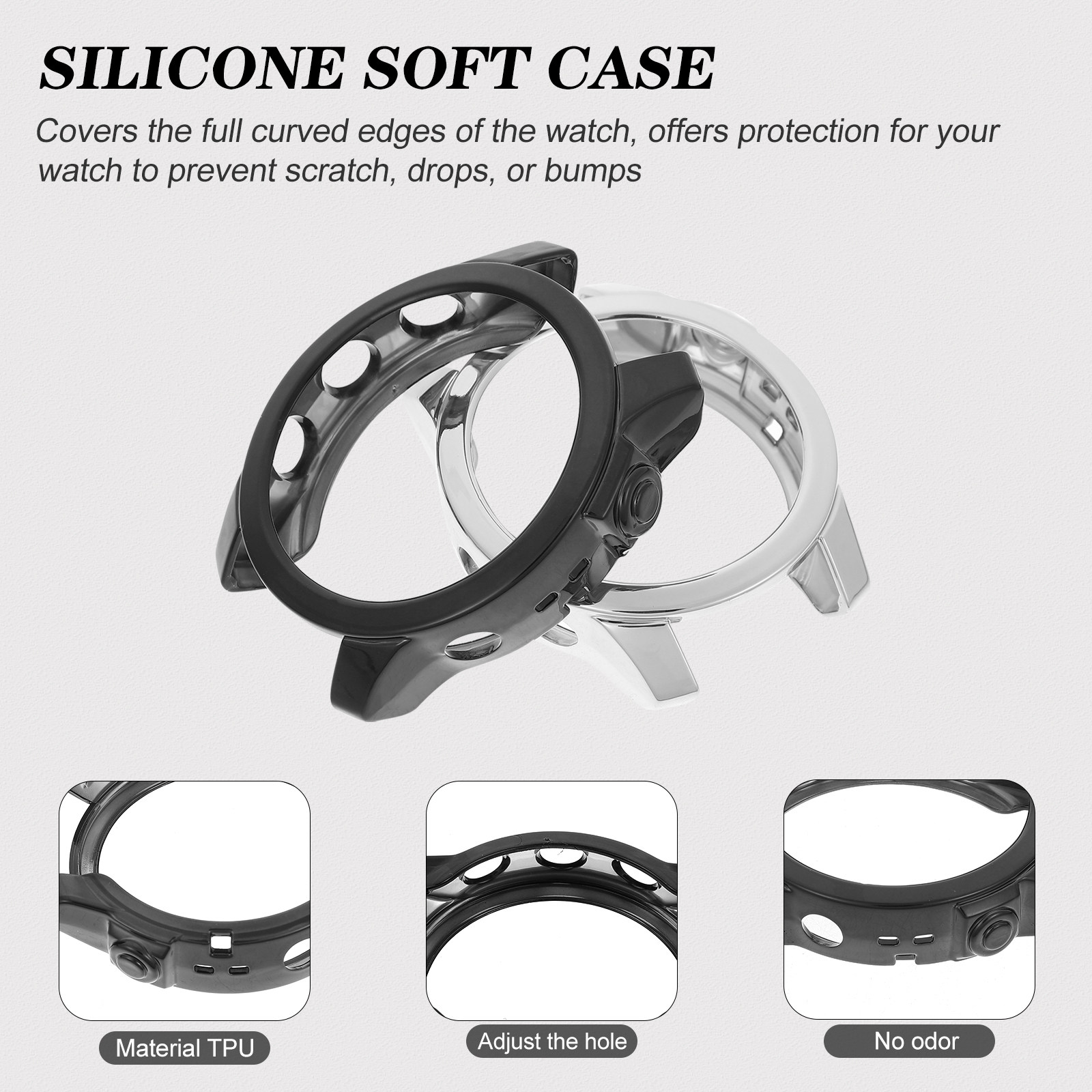2 Buah Casing Pelindung Jam Ta - Smartwatch Case ulasan dan harga