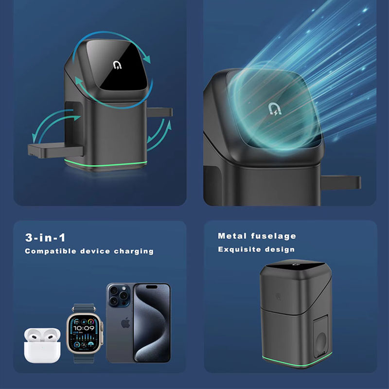 Pengisi Daya Nirkabel Magnetik - Smartwatch Ac ulasan dan harga