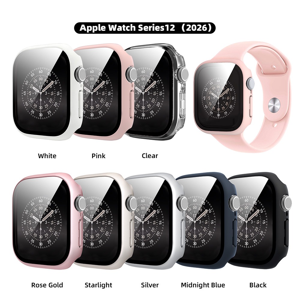 Kaca Tempered+Penutup Untuk Ca - Apple Smartwatch Accessories ulasan dan harga
