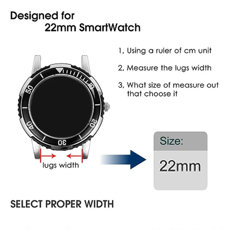 Tali Dapat Disesuaikan 22Mm un - Smartwatch X2 ulasan dan harga