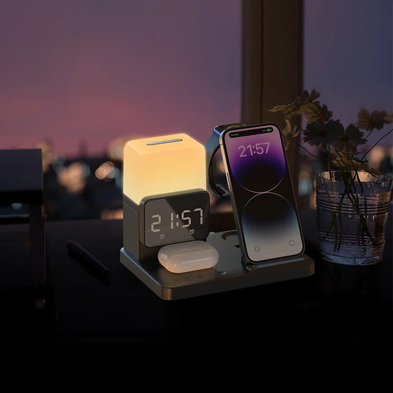 Dudukan pengisi daya nirkabel  - Smartwatch X12 ulasan dan harga