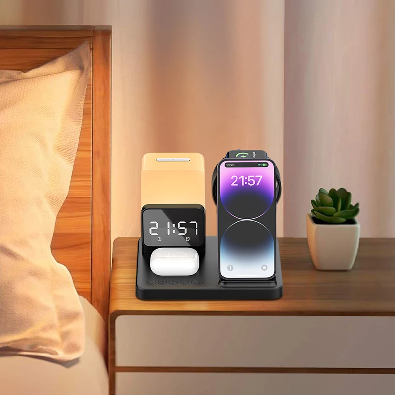 Dudukan pengisi daya nirkabel  - Smartwatch X12 ulasan dan harga