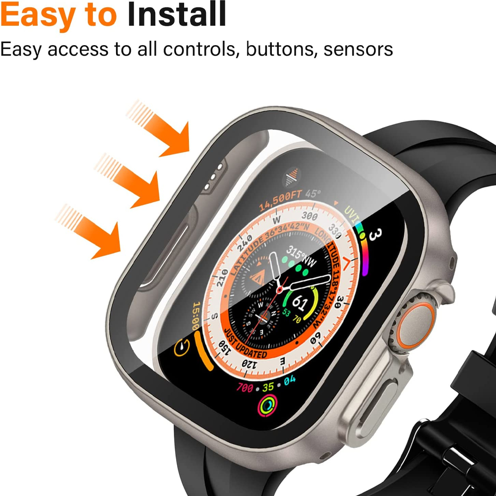 Kaca + Casing untuk Apple Watc - Apple Smartwatch Accessories ulasan dan harga