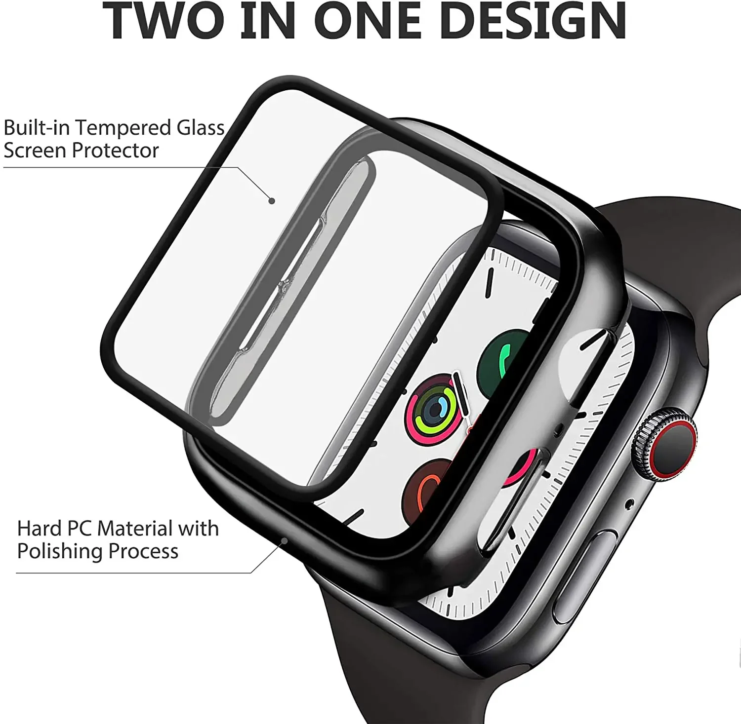 Sarung pelindung layar bumper  - Apple Smartwatch Accessories ulasan dan harga