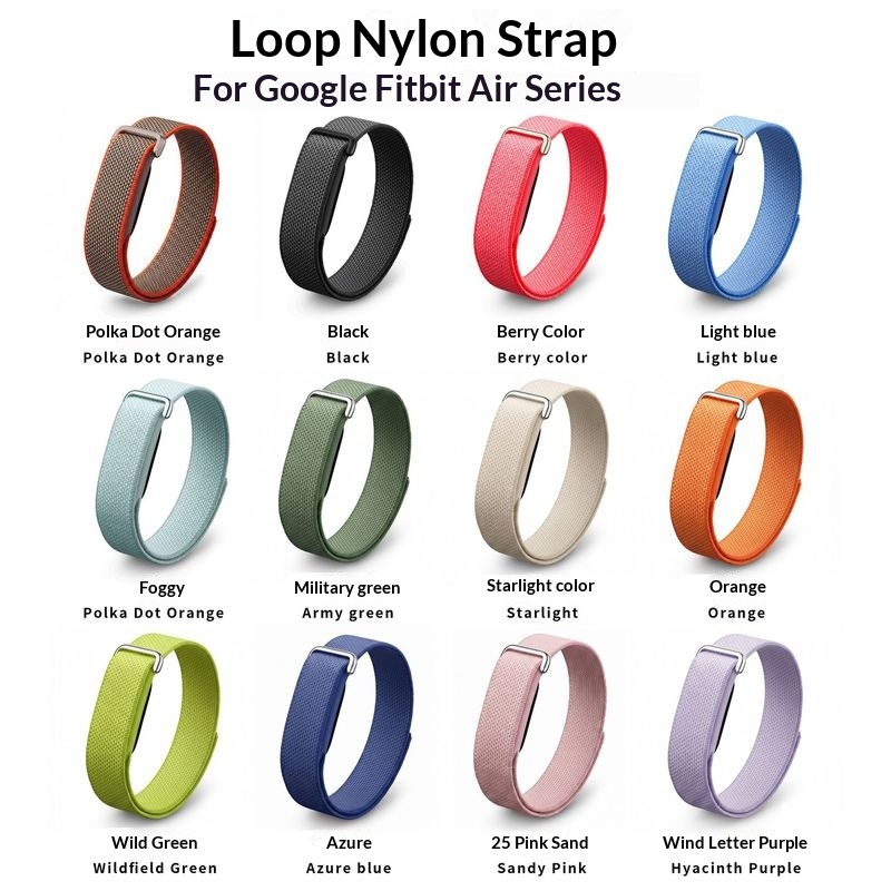 BARU Untuk Google Fitbit Air T - Sport Loop Strap ulasan dan harga