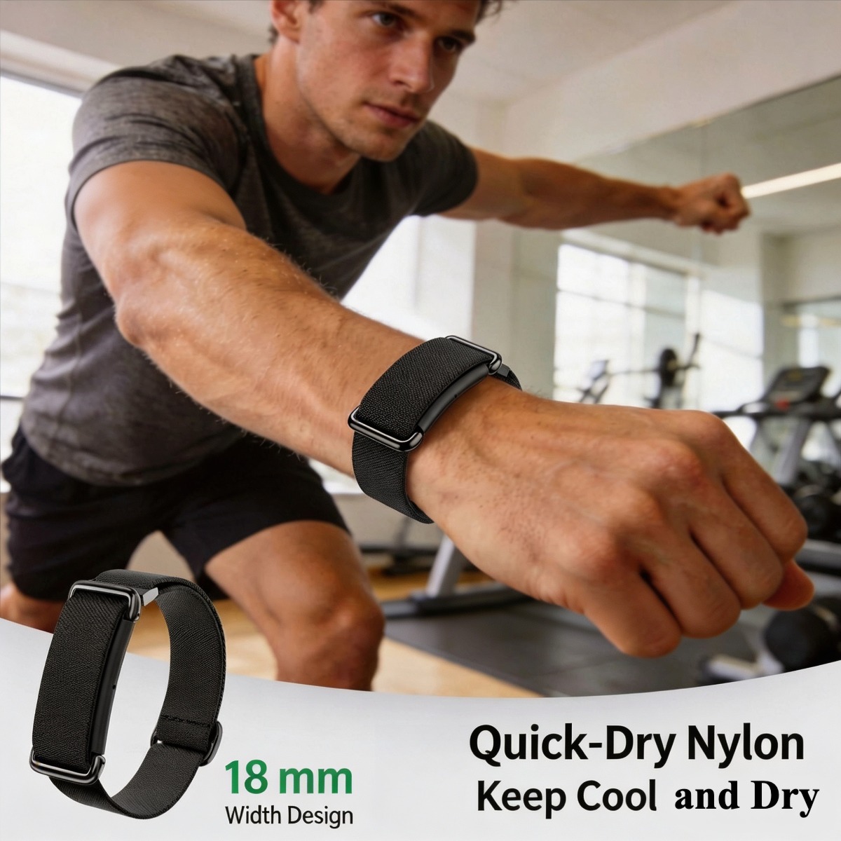 Gelang & Tali Lengan Nylon unt - Sport Loop Strap ulasan dan harga