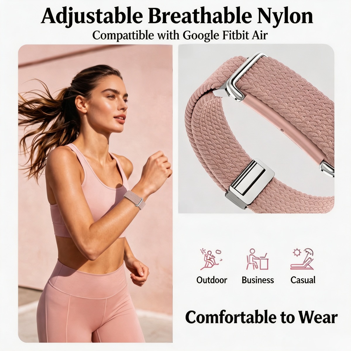 Gelang & Tali Lengan Nylon unt - Sport Loop Strap ulasan dan harga