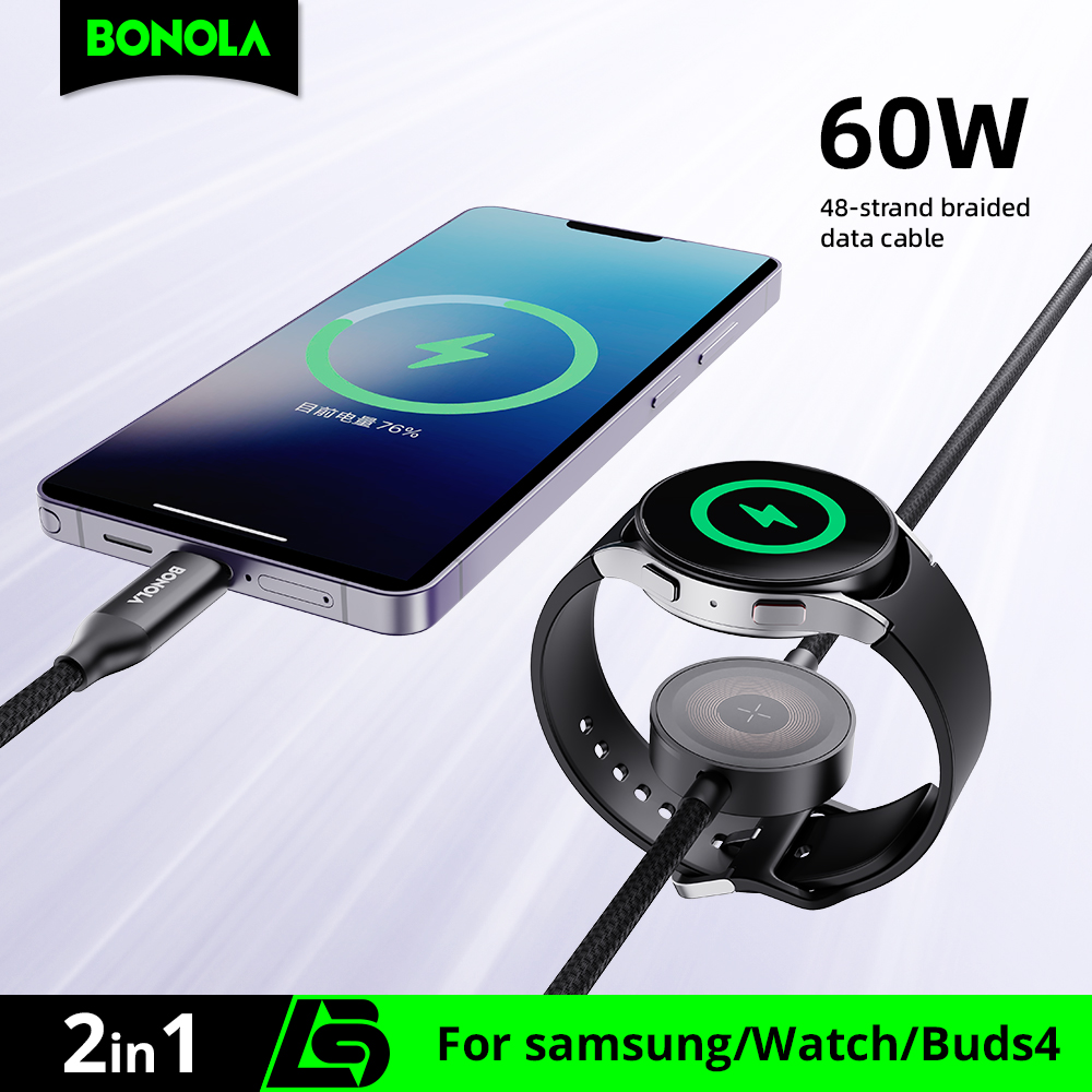 Bonola 2 in 1 Untuk Pengisi Da - Smartwatch Ac ulasan dan harga