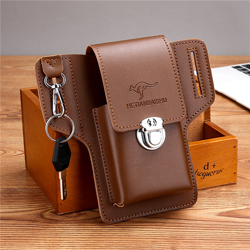 Tas Sabuk Ponsel untuk Pria, K - Leather Classic Strap ulasan dan harga