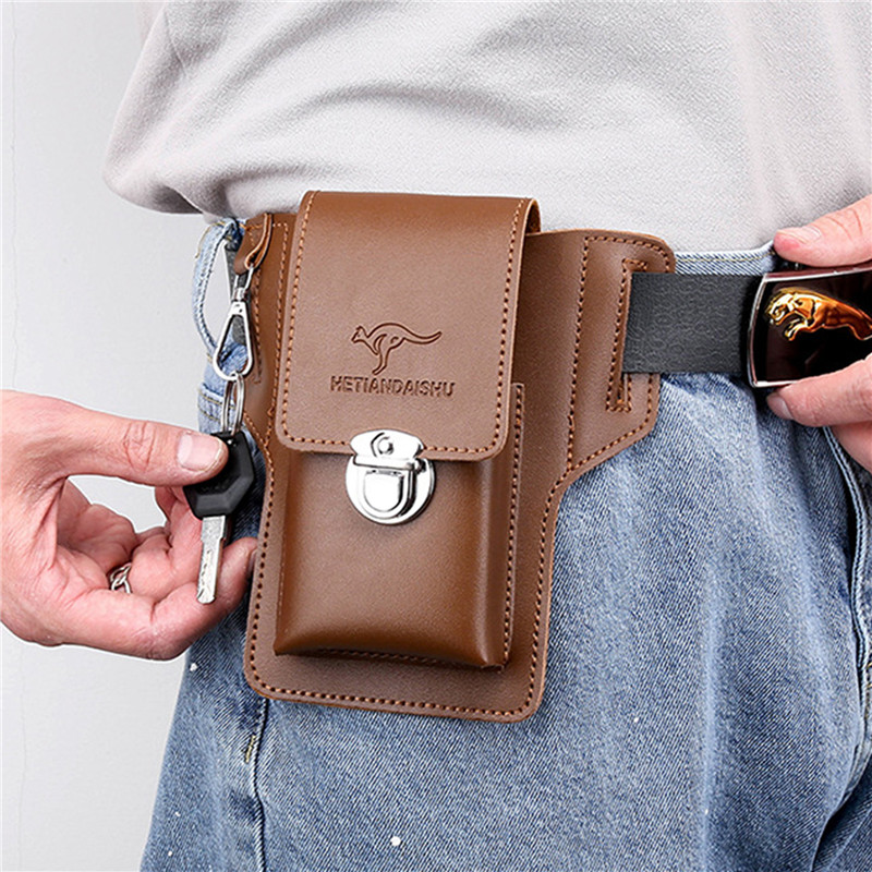 Tas Sabuk Ponsel untuk Pria, K - Leather Classic Strap ulasan dan harga