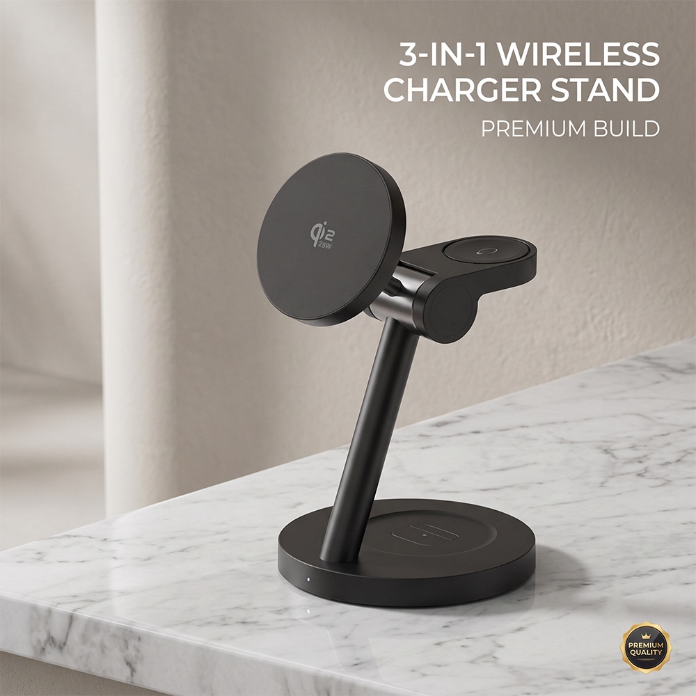 Qi2.2 25W Dock Pengisian Daya  - Smartwatch Ac ulasan dan harga