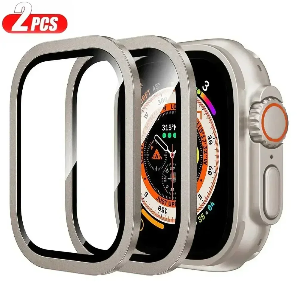 Casing Aloi Aluminium + Kaca T - Smartwatch Case ulasan dan harga