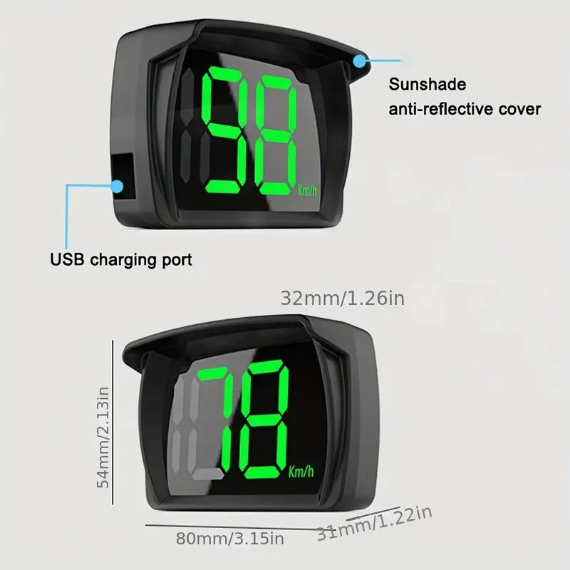 Speedometer GPS Digital Univer - Smartwatch Universal ulasan dan harga