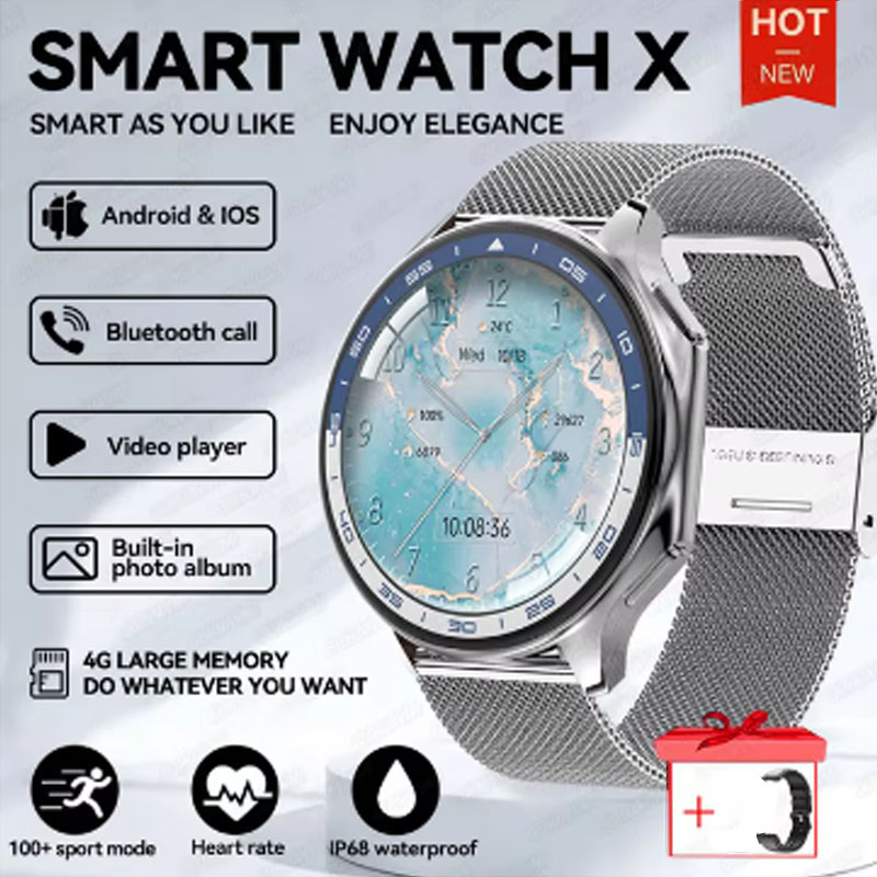 Jam Tangan Pintar Layar Besar  - Smartwatch X12 ulasan dan harga